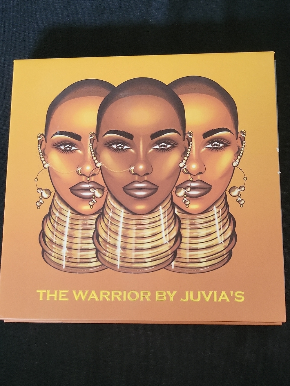 Juvia's Place The Warrior Eyeshadow Palette - Bronze, Gold, Brown